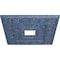 Ekena Millwork Eris Ceiling Medallion (Canopies up to 9 7/8"), 18"W x 18"H x 3 1/2"ID x 1 1/8"P, Americana Crackle CM18ERAMC - alternate 4
